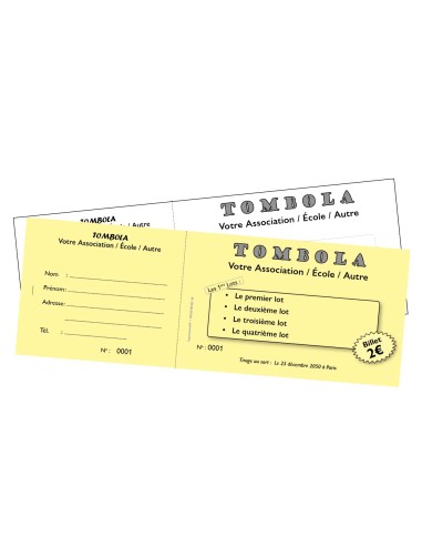 Ticket de Tombola moins cher HTF
