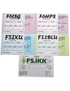 Budget QSL cards for radio amateurs