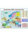 QRA Locator Wall Map Europe Ver. 2  HTF