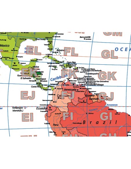 Carte QRA locators mondiale détail 2
