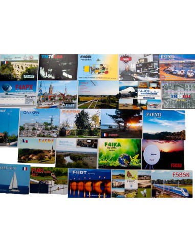 Cartes QSL en Couleur - Radioamateurs