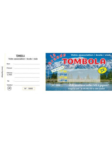 Ticket Tombola Alpine - HTF