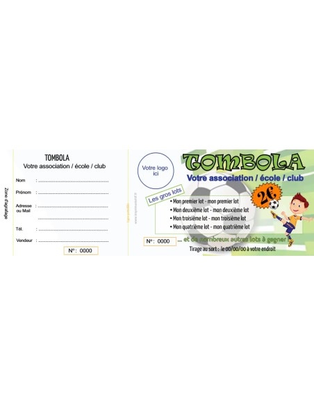 Ticket Tombola Foot 2 logo  HTF