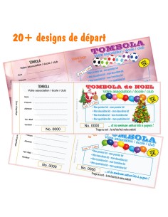 Tickets de tombola à créer -HTF