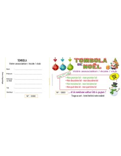 Raffle ticket Noël HTF