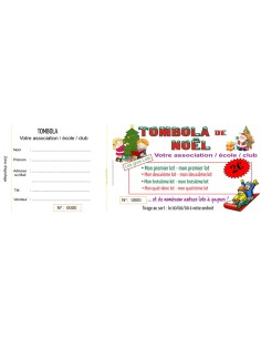 Raffle ticket Noël 2 HTF