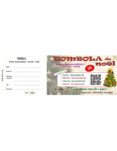 Ticket tombola Noël 3 - HTF