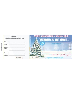 Ticket tombola Noël 8 - HTF