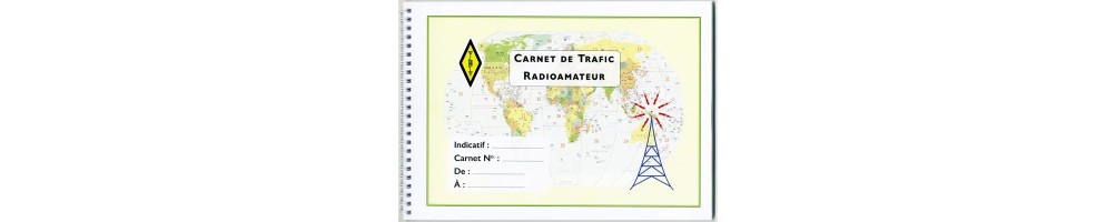 Carnet de trafic pour radioamateurs